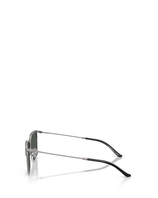 Emporio Armani Multicolor Rectangular Frame Sunglasses for men
