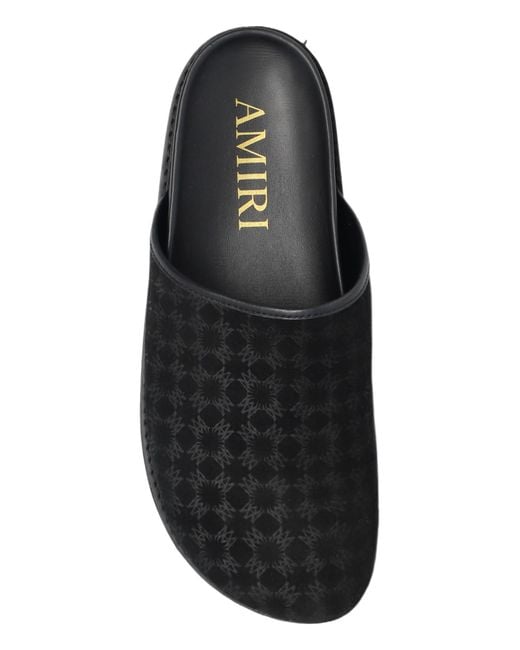 Amiri Black Ma Clogs for men