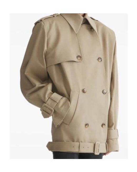 Mugler Green Long-Sleeved Casual Jacket