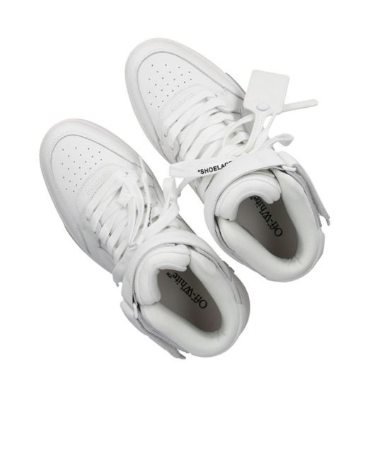 Off-White c/o Virgil Abloh White Out Of Office Lace-Up Sneakers