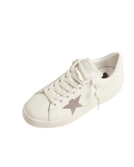 Golden Goose Deluxe Brand Natural Pure-Star Sneakers