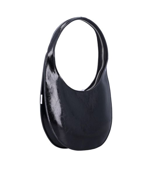 Coperni Black Single Handle Zipped Shoulder Bag