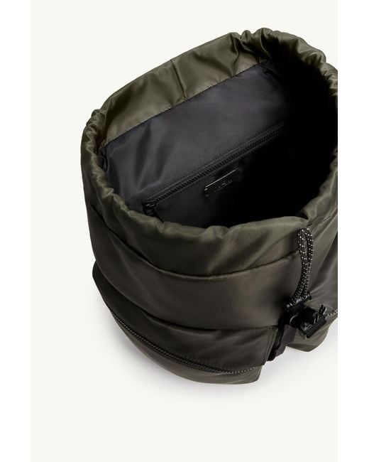 Moncler Gray Kenton Drill Backpack for men