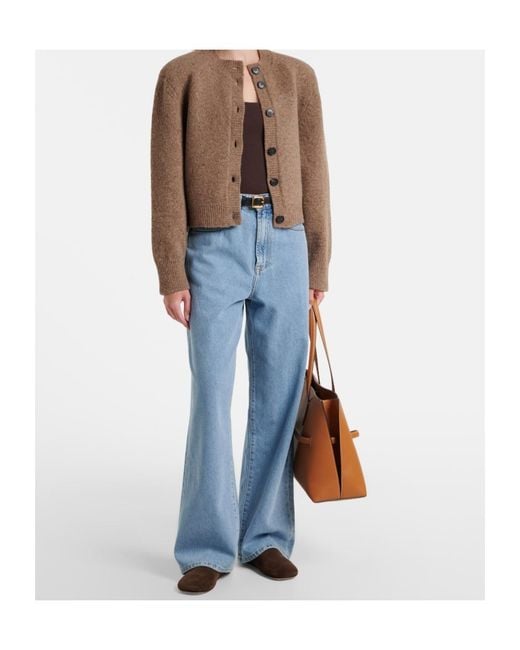 Rohe Brown Wool Cardigan