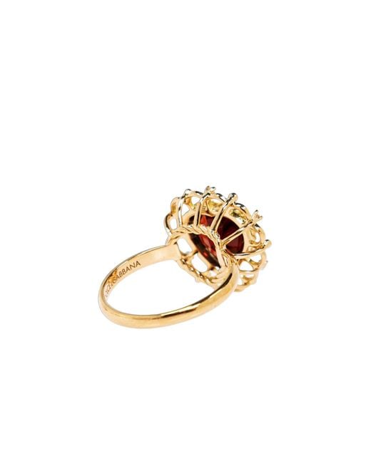 Dolce & Gabbana White Heart-Shaped Ring