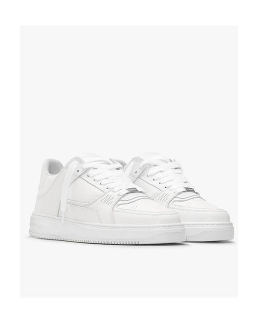 Represent White Mocha Lace-Up Sneakers for men