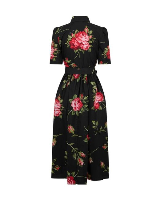 Dolce & Gabbana Black Long Dress