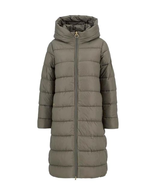 Barbour Gray Long-Sleeved Cotton Jacket