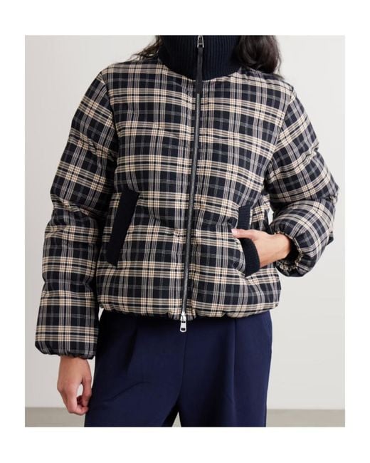 Varley Black Plaid Jacket