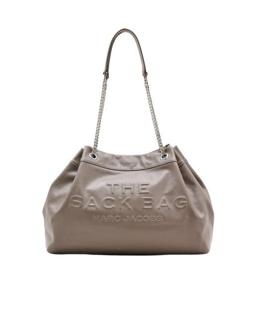 Marc Jacobs Gray The Sack Tote Bag