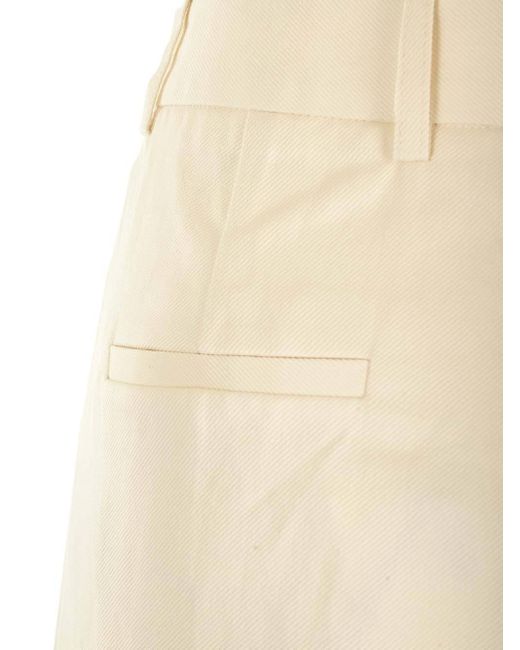 Loulou de Saison Natural Belt Ring Casual Pants