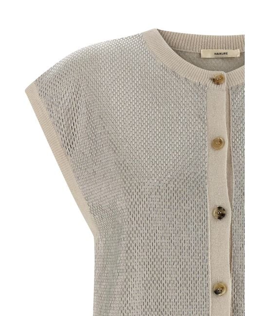 Haikure Gray Kirby Vest