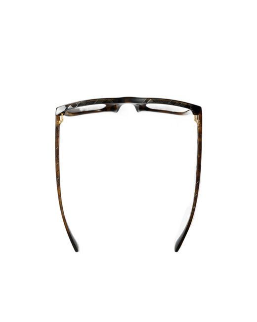 Burberry Multicolor Embossed Check Square Sunglasses