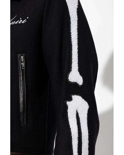 Amiri Black Lapel Jacket