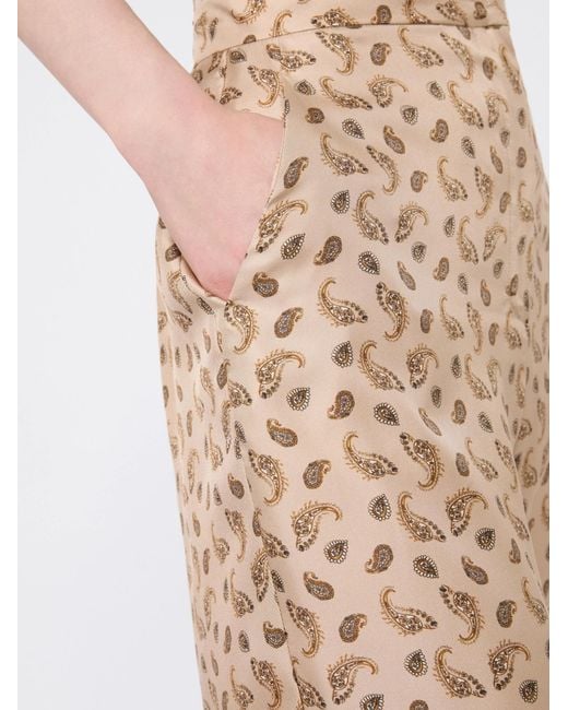 Max Mara Natural Studio Mstfuxia Palazzo Trousers