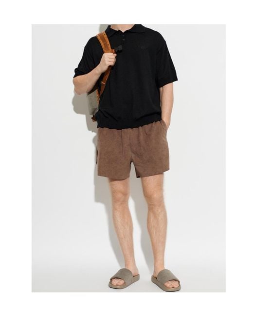 MCM Black X Dj Khaled Knit Polo Shirt for men
