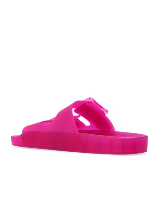 Balenciaga Pink Mallorca Flat Sandals