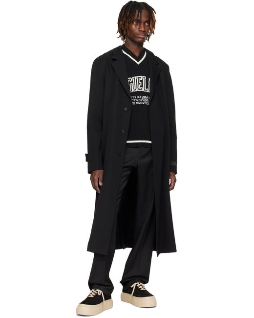 MM6 by Maison Martin Margiela Blue Cotton Sweaters for men