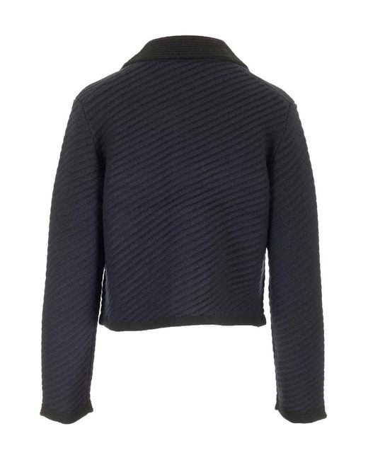 arch4 Blue Cashmere Cardigan