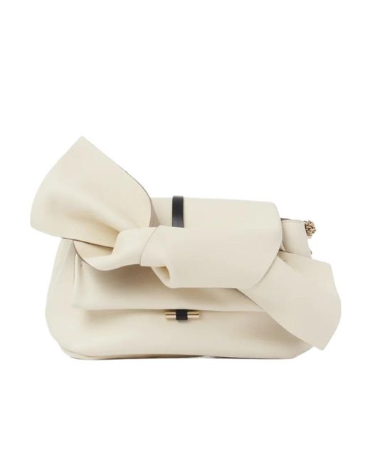 Chloé Natural Lacey Small Chain Satchel Bag