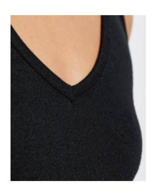 Rag & Bone Black Sleeveless Top