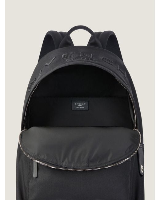 Givenchy Black Cargo Backpack for men