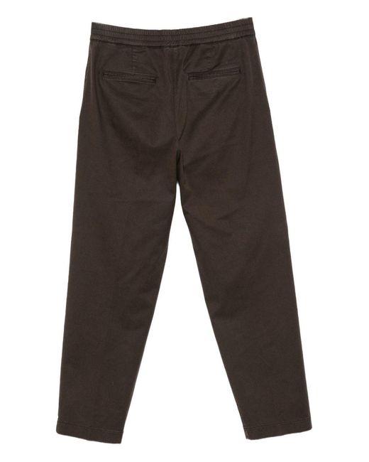 Seventy Gray Elastic-Waistband Trousers for men