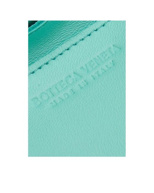 Bottega Veneta Blue Small Cassette Crossbody Bag