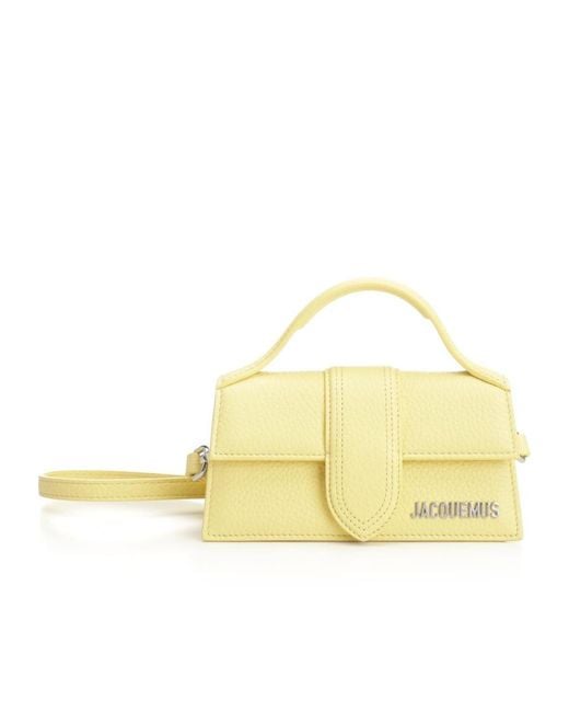 Jacquemus Yellow Flap Shoulder Bag