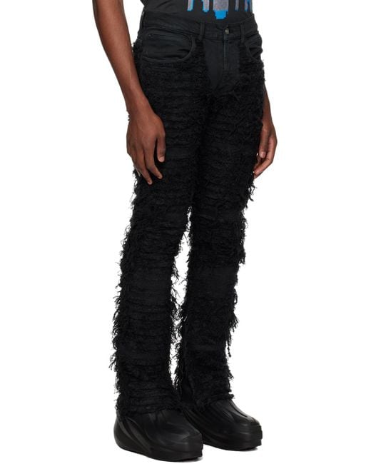 1017 ALYX 9SM X Blackmeans Distressed Straight-Leg Jeans for Men