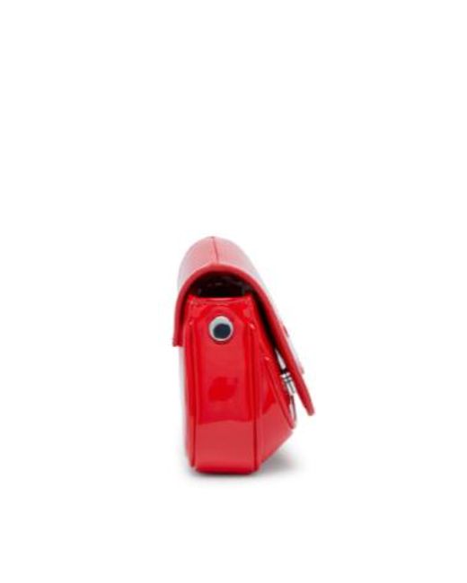 DIESEL Red Play Crossbody Bag