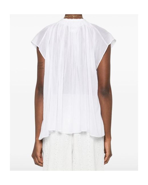 Forte_forte White Buttoned Shirt