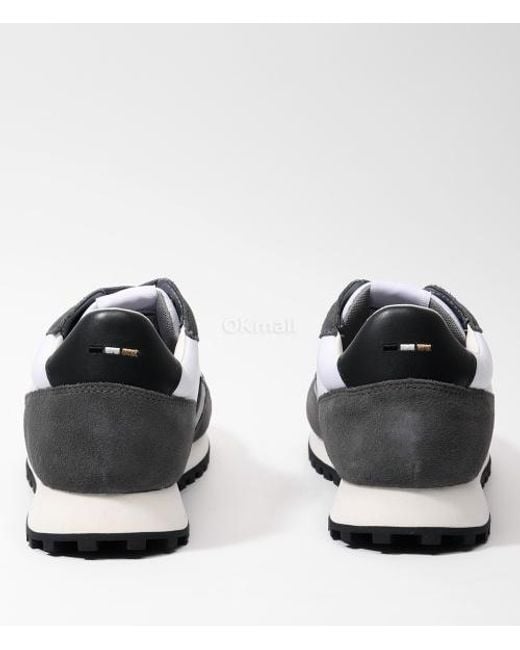 Boss Multicolor Lace-Up Sneakers for men