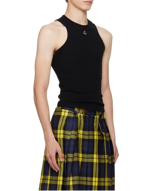 Vivienne Westwood Black Orb Tank Top