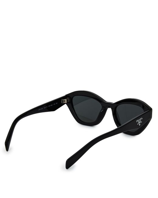 Prada White Cat-Eye Sunglasses