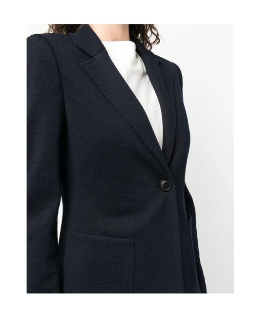 Seventy Black Single-Breasted Blazer