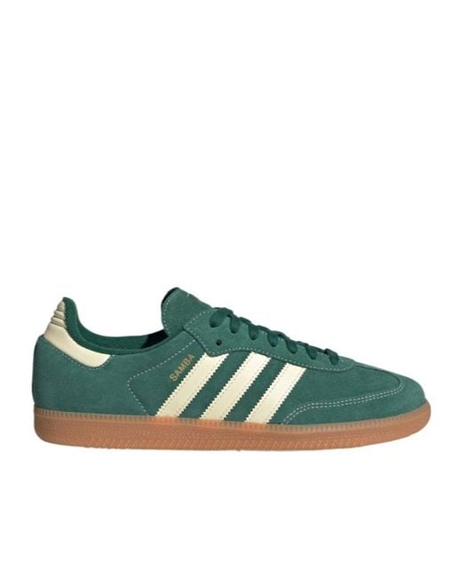 Adidas Green Samba Og Shoes for men
