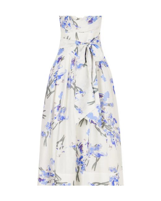 Rebecca Vallance Bluewhite Floral Dress