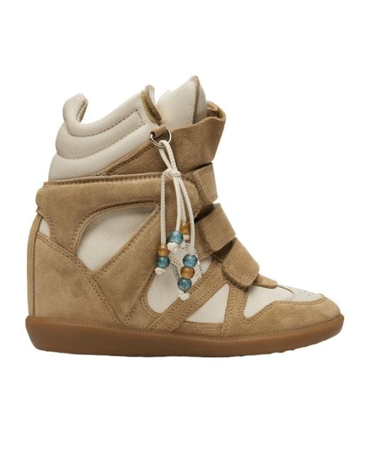 Isabel Marant Natural Bekett Sneakers