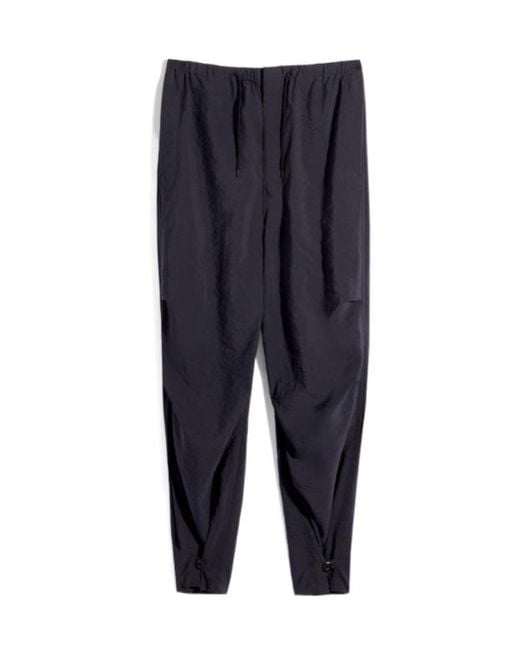 Lemaire Blue Parachute Pants for men