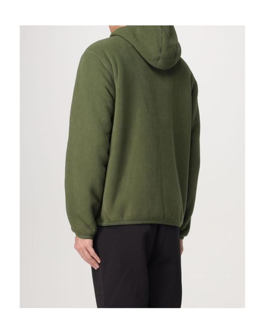 K-Way Green Hooded Reversible Jacket for men