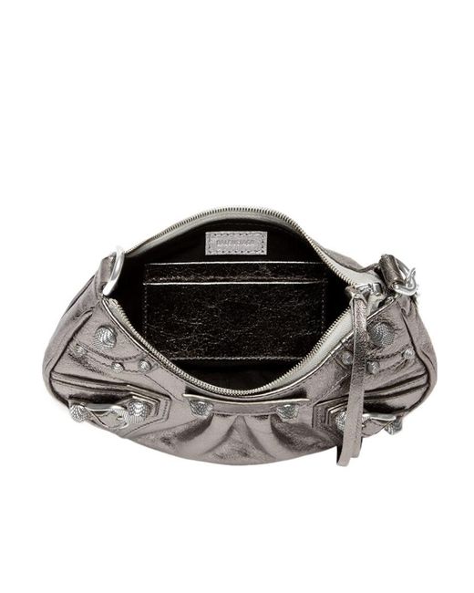 Balenciaga Gray Le Cagole Mini Shoulder Bag