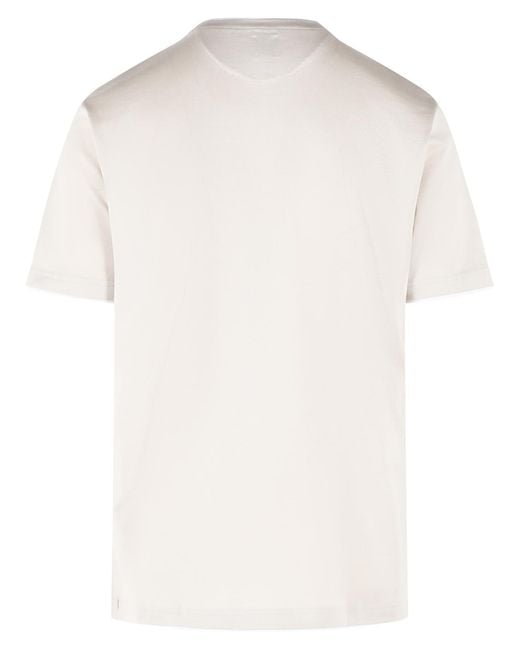 Eleventy White Short-Sleeved T-Shirt for men