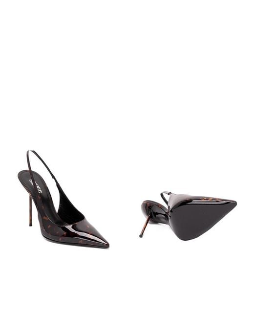 Paris Texas Black Lidia Slingback