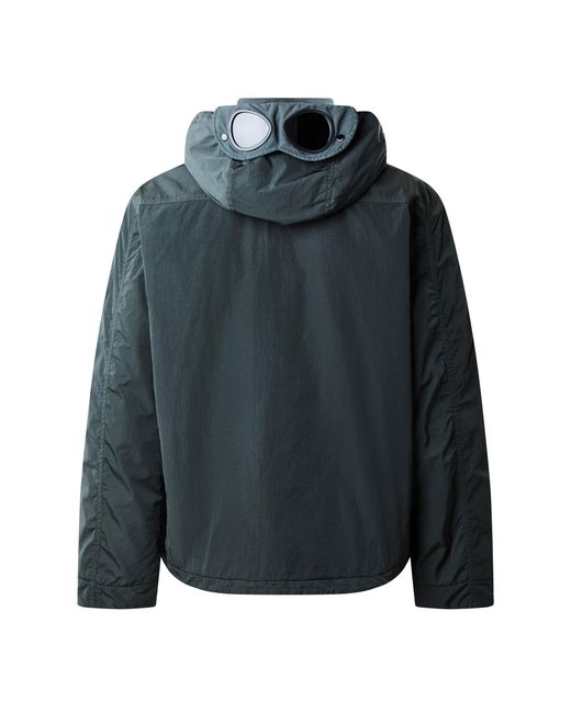 C P Company Blue Multi-Pocket Utility Field Jacket for men