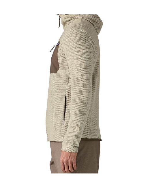 Patagonia Natural X R1 Air Hooded Zip-Up Sweater for men