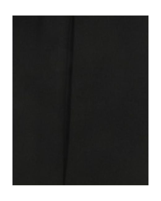 Jil Sander Black Tailored Straight-Leg Pants for men