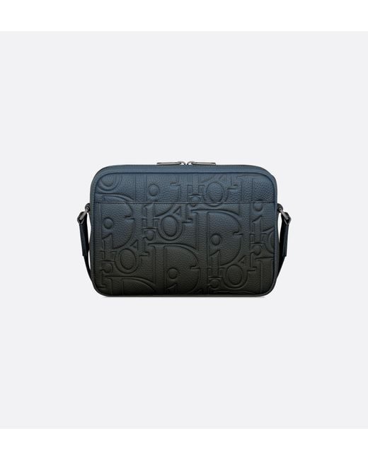 Dior Blue Rider 2.0 Zipped Messenger Bag for men