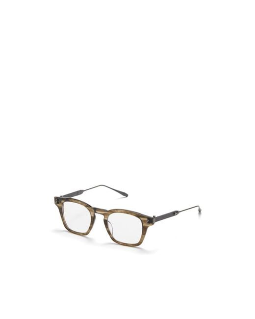 Akoni White Full-Rimmed Plano Lenses for men