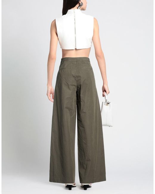 Rag & Bone Gray Plain Colour Casual Trouser